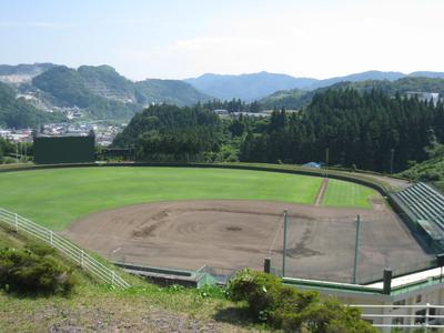 東山球場の写真