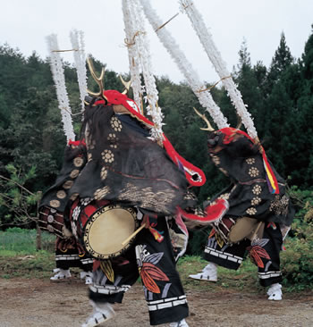 行山流大木鹿踊り