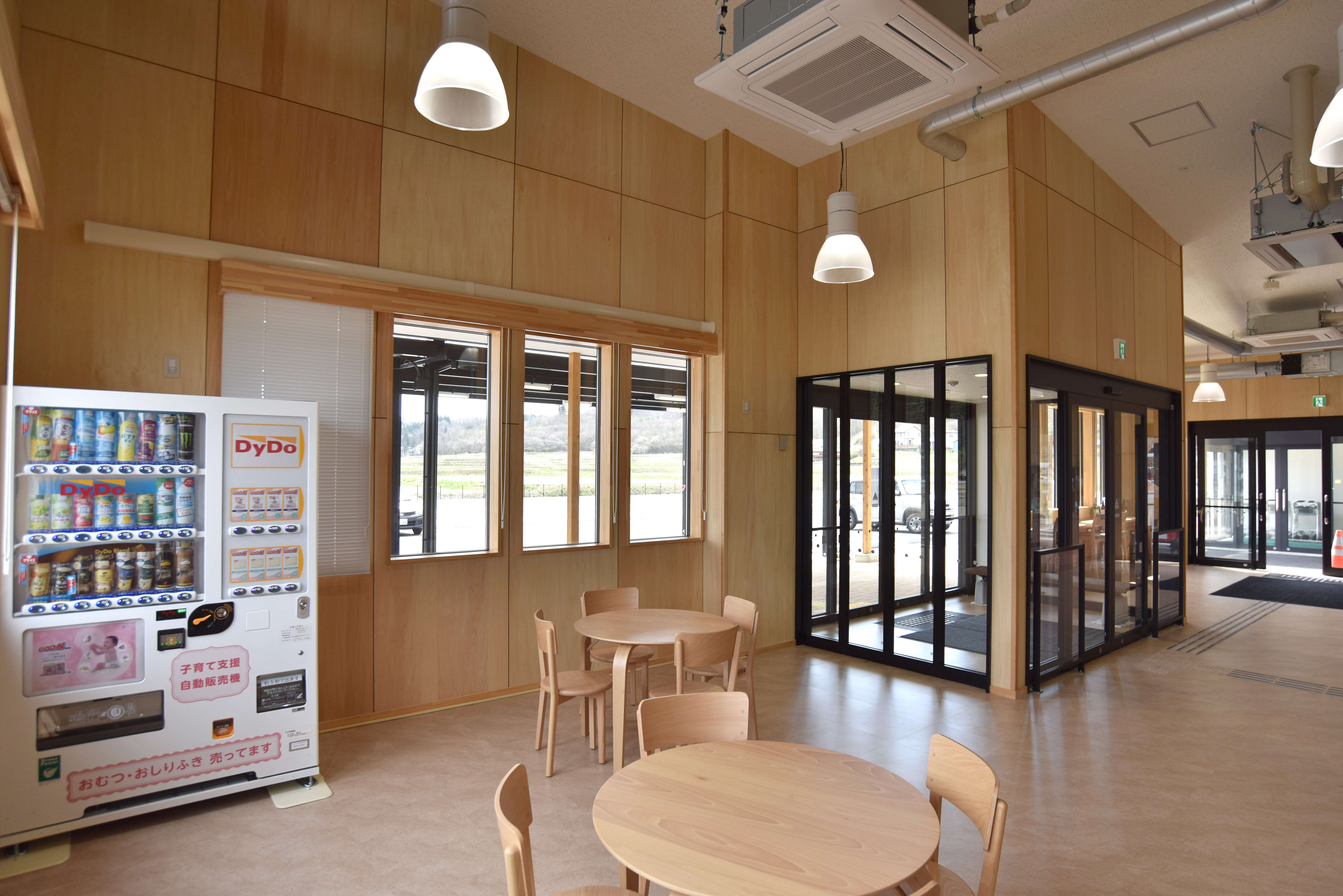 道の駅だいとう外観図