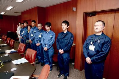 着任した10人の派遣職員