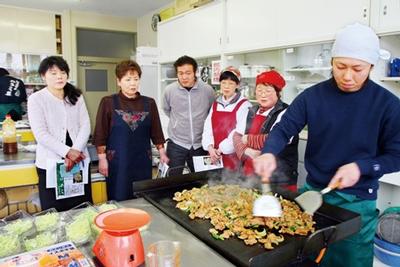 室根公民館で料理講習会