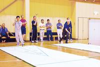 千厩・磐清水地区シャフルボード大会・バドミントン大会