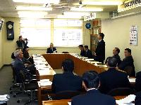 指定管理者制度の導入について協議された第1回地域協議会(写真は大東地域協議会）